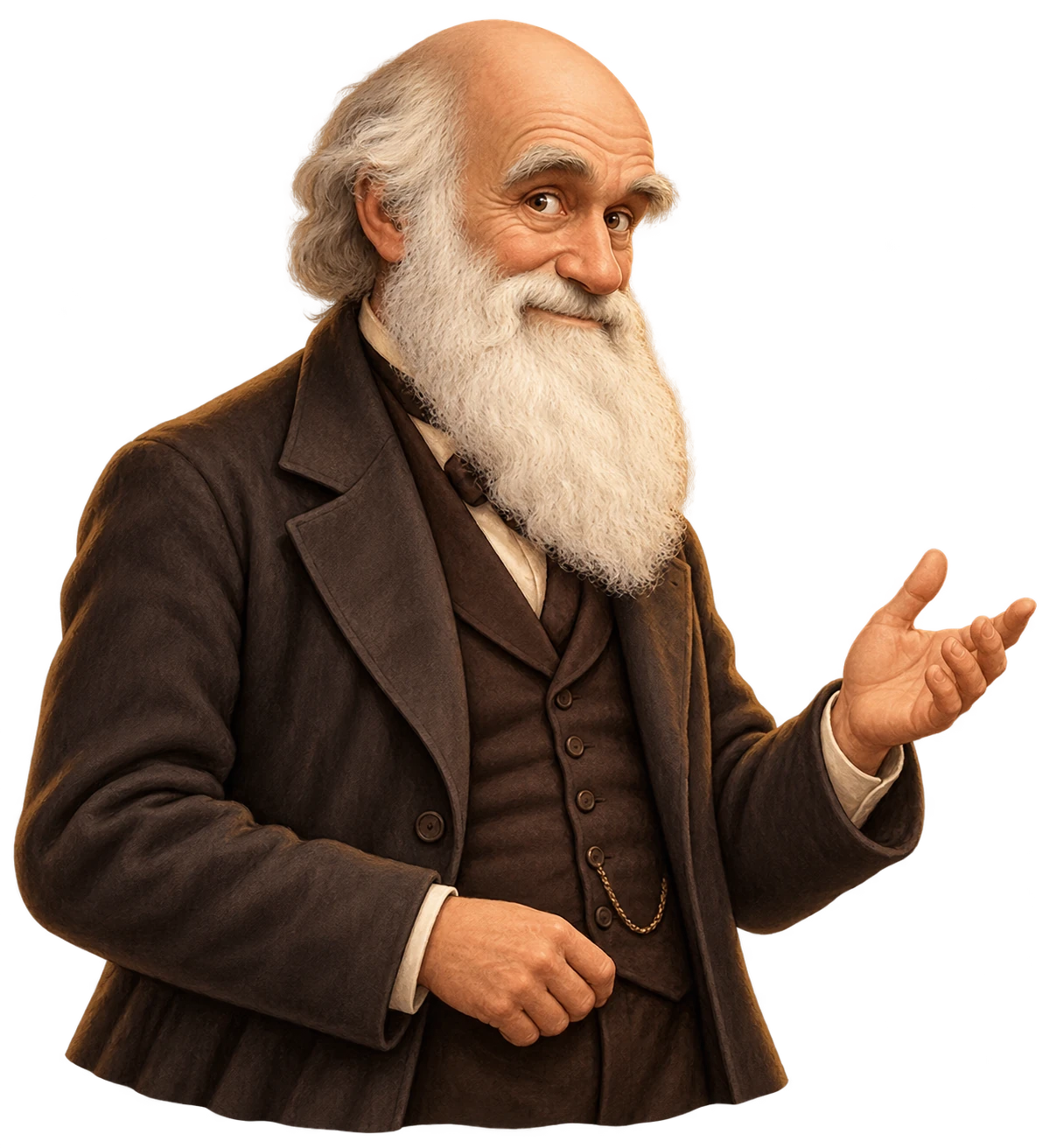 Charles Darwin, your evolution guide